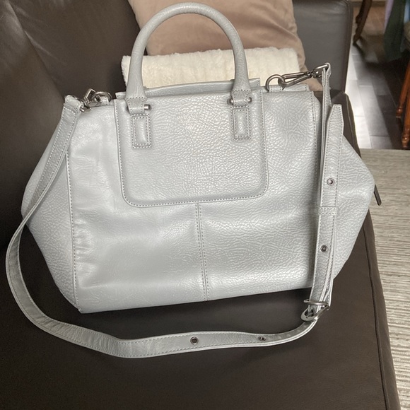 Mat and Nat large grey satchel - Picture 2 of 5